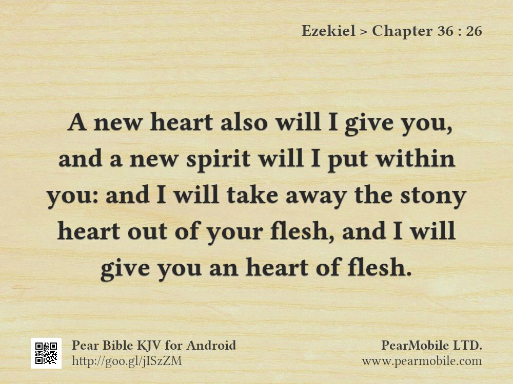 Ezekiel, Chapter 36:26